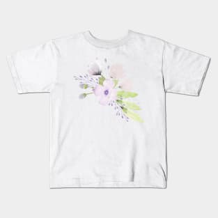 Romantic Floral 1 - Full Size Image Kids T-Shirt